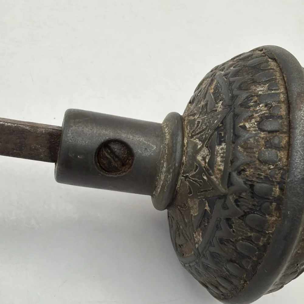 Antique Vintage Victorian Ornate Door Knob set